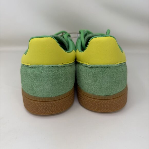 Adidas Handball Spezial Originals Shoes Green Yellow Men's Size 9.5 - Picture 4 of 8
